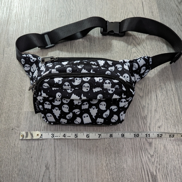 Em and Sprout Ghost friends Fanny Pack Bum Bag Goth Alt Spooky - Picture 2 of 11